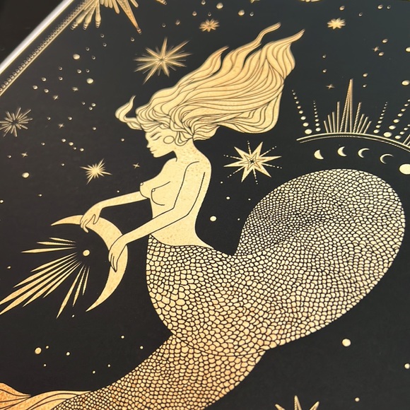 Pisces Wall Art Celestial Zodiac Print Poster Unframed - Picture 12 of 16